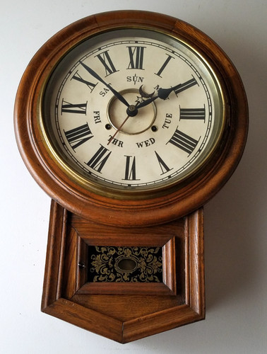 Antique seikosha calendar - antique,