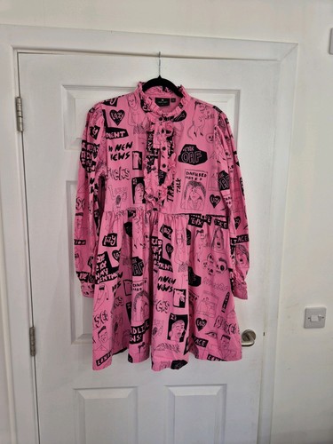 Lazy oaf smock dress - lazy,