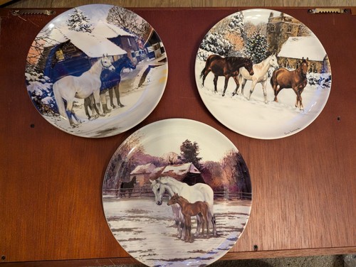 Rare spode horse plates - rare,