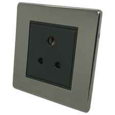 Screwless - Black Nickel Plug Sockets Light Switches -Whole Range CHEAP!