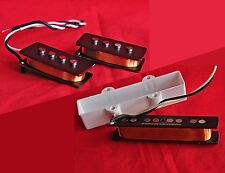 Bloodstone Handwound Precision / Jazz PJ Bass Alnico 5 Pickup Set