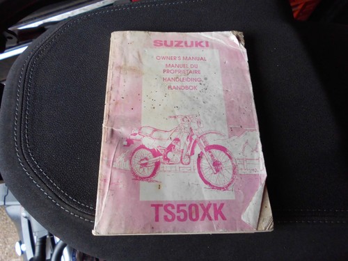 Suzuki ts50x 1993 - xk, owner's