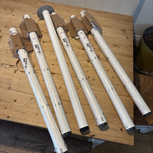 Ikea adils white desk leg - 6,