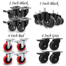 Set of 4 Heavy Duty Swivel