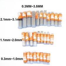 10Pc HSS Mini twist Drill Bit Set Fully Polished 0.3-3.5mm