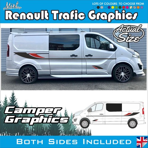 Lwb renault trafic camper - renault, side
