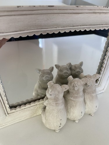 Three little pigs reflection - three,