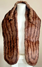 Real Mink Fur Stole Shawl Wrap