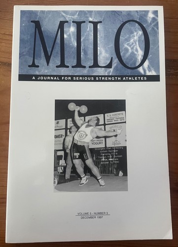 Milo journal vol 3 - vol, dec
