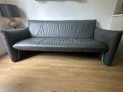 Italian leather sofa seater - italian, 3-seater