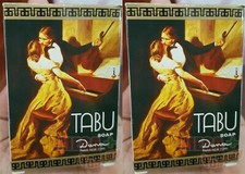 2 x TABU Dana Soap Bar with