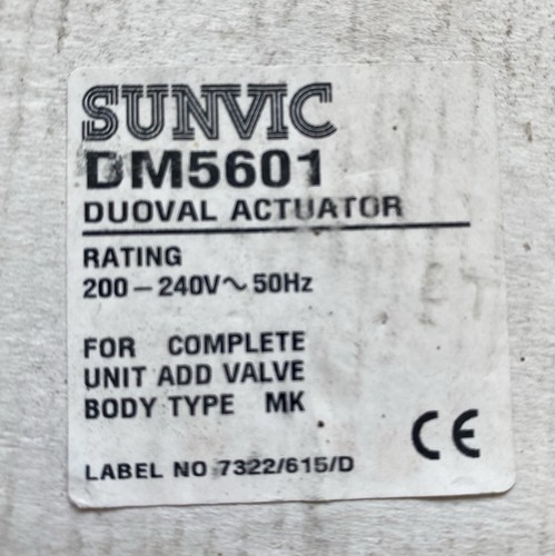 Sunvic 5601 actuator - dm,