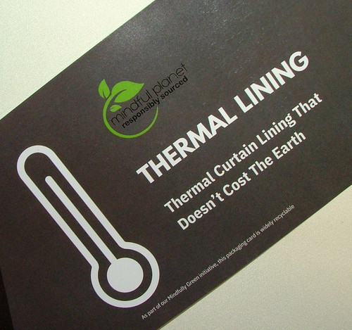 Thermal curtain lining - thermal,