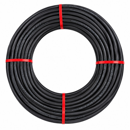 6mm solar cable - solar, black