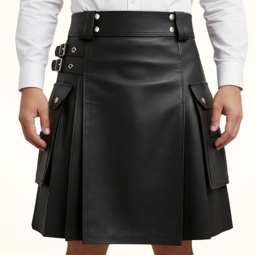 Men real cow - cow, leather