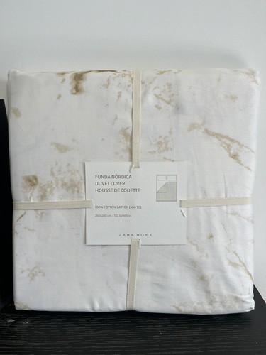Zara home duvet - cover, cream