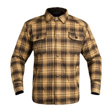 Mens Motorcycle Motorbike Flannel Lumberjack Shirt Made With Kevlar CE Armour