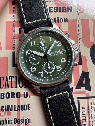 Seiko chronograph 7t92 - seiko,