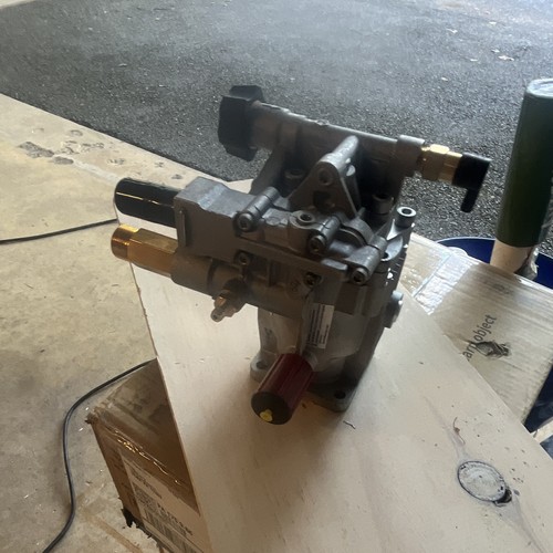 Pressure washer water - pressure,