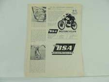 Vintage May 1961 BSA Hot Rod
