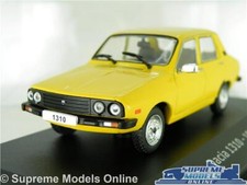DACIA 1310 MODEL CAR 1985 YELLOW 1:43 SCALE IXO SALOON 1300 RENAULT 12 K8