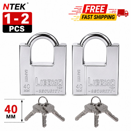 Heavy duty armoured - armoured, padlock