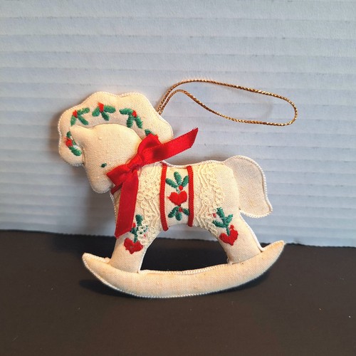 Vintage carousel rocking horse - vintage,