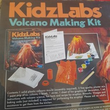 Kidzlabs Volcano Making Kit For Kids, craft Educational Science Activity school 