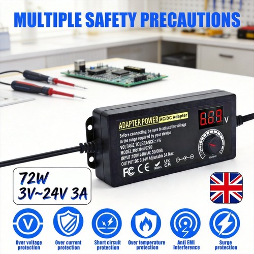 Universal power supply 24v - power, 3v~24v