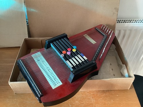 Vintage auto harp - harp, musical