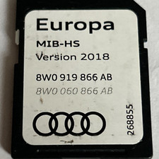 GENUINE AUDI A4 NAVIGATION SD CARD EUROPE 2018 MAP 8W0919866AB