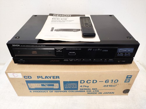 Boxed denon dcd 610 player - denon,
