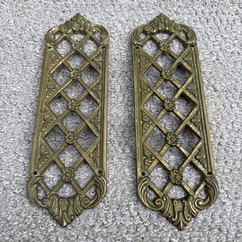 Vintage pair door - pair, finger