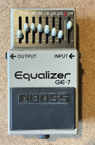 Boss graphic equalizer - ge-7,