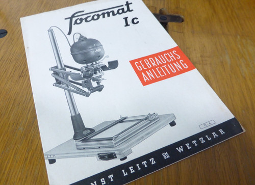 Original leitz focomat - original, 1c
