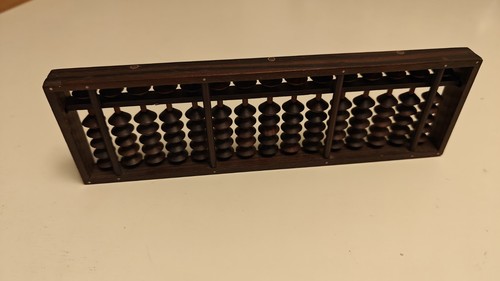 Vintage japanese abacus - vintage,
