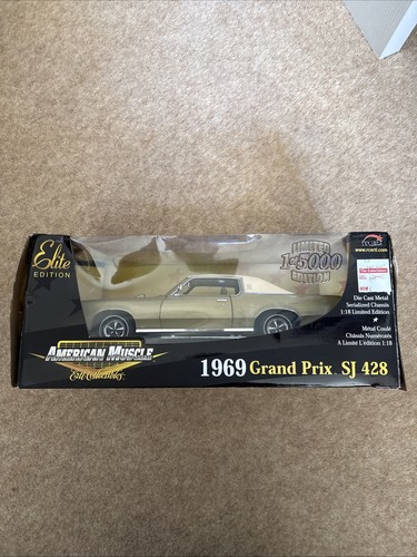 Scale 1969 pontiac - 1:18,
