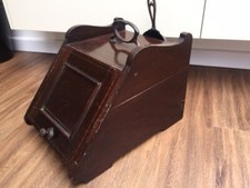 Vintage Wooden Hearth Coal