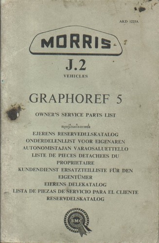 Morris van mini bus - j2,