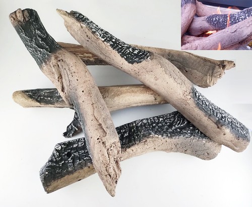 Extra large gas fire log - large,