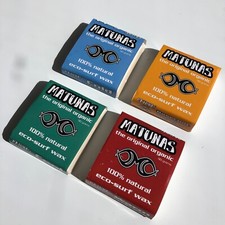 Matunas Organic Surf Wax Cold Cool Warm & Base Tropical New Surfboard Eco
