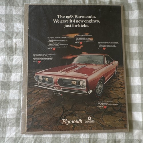 Original 1968 plymouth - original,