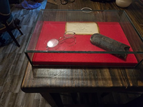 Antique 1901 pince nez glasses - antique,
