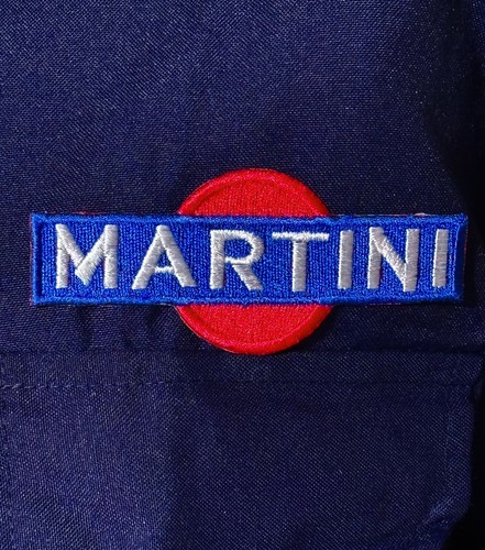 Martini racing badged zip - badged,