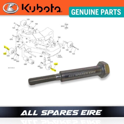 Genuine kubota front - front, scalp