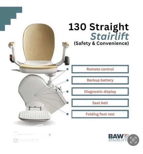 Stair lift supplied fully - supplied,