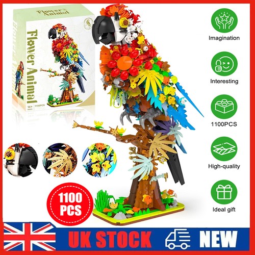 1100pcs parrot building blocks - parrot,