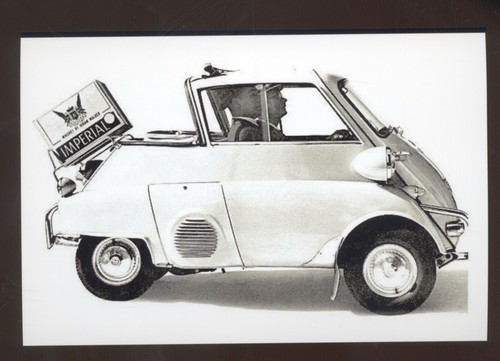 Real photo bmw isetta car - real,