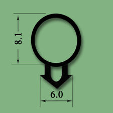 Bubble gasket Black UPVC