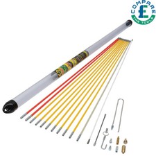 CK T5422 MightyRod PRO Cable Access Rod Super Set Multi-Colour 12m